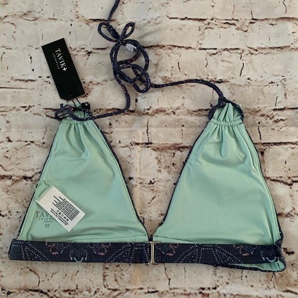 Tavik LILY triangle swim top Yokota Floral - Picture 2 of 3